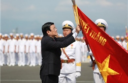 Chủ tịch nước dự kỷ niệm 60 năm Hải quân Việt Nam